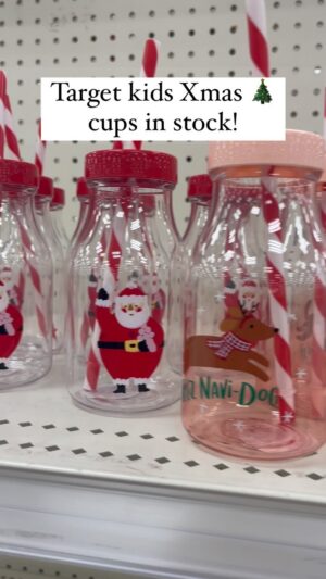 Ashley Davies Instagram - 🎄🎅 Exciting news! My favorite Target cups for the holidays are finally in! I can’t wait to get these adorable cups for my kiddos. 🎁🥛 They are the perfect addition to our holiday celebrations, with their festive designs and affordable price of just $3 each. Whether it’s for Santa’s milk or a refreshing drink, these cups will make our Christmas extra special. Head over to @Target and grab yours before they’re gone! 🎄✨ #TargetFinds #ChristmasCups #AdorableHolidayCheer #SantaApproved #HolidayCelebrations #MilkForSanta #AffordableFestiveJoy #HolidayTraditions #TargetChristmas