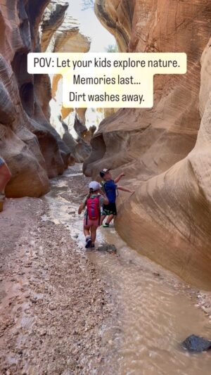 Ashley Davies Instagram - Remember parents, a little dirt never hurt. Kids need to explore and understand nature to develop a deeper connection with the world around them. Let their curiosity lead the way! 🌸🏔️🦋

#parenting #parents #momlife #momblogger #mom #dadlife #dad #explore #exlporepage #nature #camping #kid #kidsactivities #toddlers #toddlersofinstagram #pov #modernlearningmom #momblog #momboss