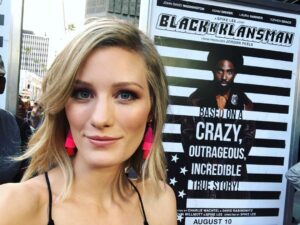 Ashley Grace Instagram - #blackkklansman