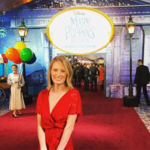 Ashley Grace Instagram - Never been more excited to be out past 7pm #marypoppinsreturns