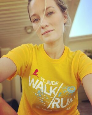 Ashley Grace Instagram - Today I walk for Vivian and all those sweet ones like her. Please consider donating to lifesaving research.  @stjude  #stjudewalkrun