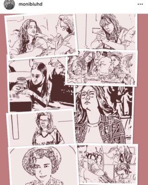 Ashley Jordyn Instagram - So cool! #fanart #oitnb #teamcarol #cblock #littledebbiemurders