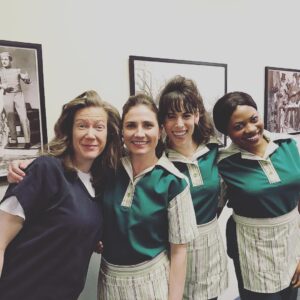 Ashley Jordyn Instagram - @henny.russell @lkelmcm @nhadyasalomon whosestoryisit #oitnb #youngcarol #caroldenning #youngbarb #teamcarol #teambarbara *spoileralert it was #nhadyasalomon story
