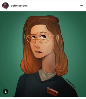 Ashley Jordyn Instagram - Beautiful #oitnbfanart I love that everyone is expressing themselves!! #youngcarol #teamcarol #cblock #oitnb6 #ashleyjordyn