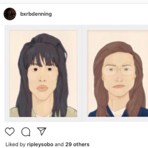 Ashley Jordyn Instagram - Thank you!!! #oitnb #oitnb6 #teambarb #teamcarol #cblock #littledebbiemurders #netflix #fanart