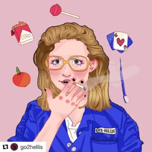 Ashley Jordyn Instagram - Thank you for the #fanart!  #oitnb #oitnb6 #youngcarol #cblock #ashleyjordyn