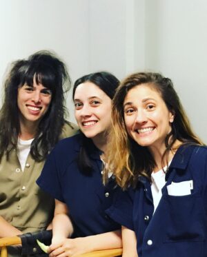 Ashley Jordyn Instagram - Happy 10 Year Anniversary #oitnb !  Here’s a little shoutout to those who built this and those who loved it! #youngcarol  #wgastrong
*
*
Not tagged are the incredible stuntwomen and bg performers and AD team and PA’s and an entire crew of amazing people. Shout out to them too! (I probably made them all crazy because I paced on set in the middle of their work just so happy to be on set)
