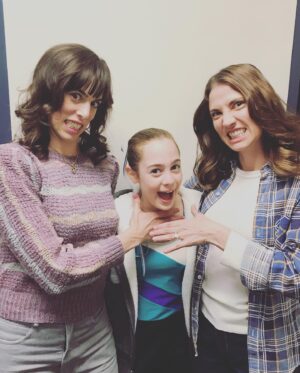 Ashley Jordyn Instagram - Happy 10 Year Anniversary #oitnb !  Here’s a little shoutout to those who built this and those who loved it! #youngcarol  #wgastrong
*
*
Not tagged are the incredible stuntwomen and bg performers and AD team and PA’s and an entire crew of amazing people. Shout out to them too! (I probably made them all crazy because I paced on set in the middle of their work just so happy to be on set)