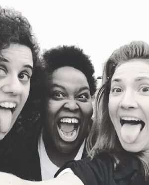 Ashley Jordyn Instagram - Happy 10 Year Anniversary #oitnb !  Here’s a little shoutout to those who built this and those who loved it! #youngcarol  #wgastrong
*
*
Not tagged are the incredible stuntwomen and bg performers and AD team and PA’s and an entire crew of amazing people. Shout out to them too! (I probably made them all crazy because I paced on set in the middle of their work just so happy to be on set)