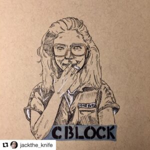 Ashley Jordyn Instagram - Fun #fanart! #cblock #caroldenning #youngcarol