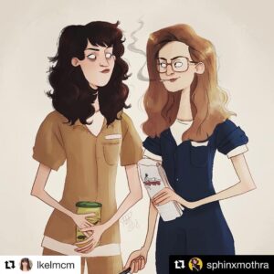 Ashley Jordyn Instagram - Loving all the fan art!  Thank you!!! #oitnb #oitnb6 #teamcarol #teambarb #netflix