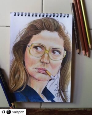 Ashley Jordyn Instagram - So good- Thank you! #oitnbfanart #youngcarol #teamcarol #cblock #ashleyjordyn