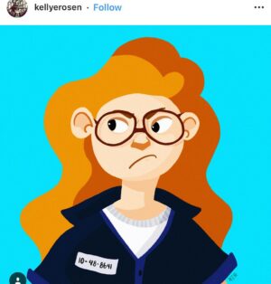 Ashley Jordyn Instagram - More #oitnbfanart - I like being a cartoon! #youngcarol #teamcarol #cblock #ashleyjordyn