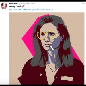 Ashley Jordyn Instagram - Loving the love!!! Thank you @enagmerw #youngcarol #oitnb #teamcarol