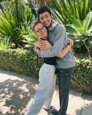 Ashley Mary Nunes Instagram - He’s the reason… my heart. ❤️ 

#HappyMothersDay 💐