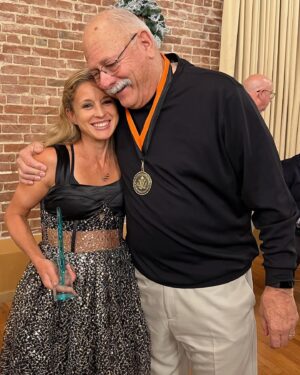 Ashley Mary Nunes Instagram - Congratulations to my amazingly beautiful and talented bestie, @robyndesign for her induction into our High School’s (Vacaville High Class of 2001) 2022 Hall of Fame! 🧡 🖤 

To be at this ceremony meant the world to me. To witness all of my bestie’s hard-work being highlighted and honored in the very same town that we grew up in and share so many memories together, was absolutely magical. Dreams do come true. 💫 

Robyn said she was going to the Olympics and that’s exactly what she did. No matter the obstacles and challenges she had to face along the way, nothing was (and is) stopping her. 

I’ve always admired her strength and determination. She has been such a positive influence on my life and has helped shape the person I am today. 

Congratulations, bestie! I am so proud of you. And I can not wait to see what’s to come. I love you! ❤️ 

#VacavilleHigh #VacaHigh #VacaHighClassOf2001 #ClassOf2001 #HallOfFame #VacaHighHallOfFame #Olympics #Olympics2020 #TokyoOlympics #RaceWalking #RaceWalker #USATF #ProfessionalAthlete #Besties #BestiesForLife #ProudBesties