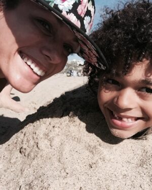Ashley Mary Nunes Instagram - He’s the reason… my heart. ❤️ 

#HappyMothersDay 💐