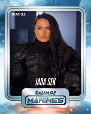 Ashley Mary Nunes Instagram - Look mom, I’m a TRADING CARD! 

Her response - “Wow, if you had a twin, it would be her! Looks just like you! Who’s Yvonne White?”

Oh, mother! Haha, it’s ME!! 

I can not express enough how grateful I am. Being apart of @salvagemarinesofficial was such a blessing. It’s currently the top series on @crackle_tv and @getpopcornflix!

Congratulations to the whole team…

@seanmichaelargo 
@directorshaunpiccinino @caspervandien 
@jennylouwonder 
@thepetershinkoda 
@shaneagraham 
@thekevinporter
@linarawashington 
@bradrushingmusic 
@jamiethompson59 
@rafjordan

…to just name a few. 

#ThisIsTheJob 

#SalvageMarines #ScifiSeries #CrackleTV #SpaceMarine #TvSeries #ScienceFiction #CasperVanDien #Action #ActionShow #TradingCards