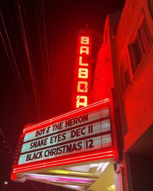 Ashley Mary Nunes Instagram - What an incredible night @anotherholeinthehead Festival at the Balboa Theater in San Francisco.

@finalgirlsblood had such a great crowd response and I couldn’t have been more proud to sit in that audience and enjoy the reactions with my family and friends.

I couldn’t express enough last night how grateful I am for the cast and crew. I still don’t know how I was able to rally such a passionate and talented team. And we definitely couldn’t have done this without the support from our families, friends, and contributors. 

We missed you last night, @litovelasco23 and @jenvel8 and I did my best to represent our film.