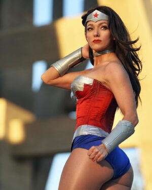 Ashley Mary Nunes Instagram - "The only time you should ever look back is to see how far you've come." 

#IanKnabel 

.
.
.
.
.
. 
.
.
.
.
#WonderWoman #WonderWomanCosplay #Cosplaying #Cosplay #WarriorPrincess #HollywoodWonderWoman #Hollywood #CosplayPhotography #Wisdom #PowerWonderCourage #PeaceLoveEquality #WisdomQuotes #DcComics #JusticeLeague #DianaPrince #FitLife #New52WonderWoman #New52 #powerfulquotesinlife #WonderWomanWednesday