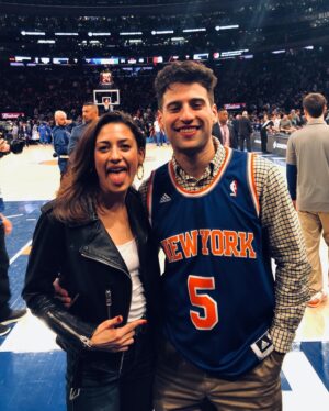 Ashley Reyes Instagram - Best start to the new year watching my big brother trying to talk to the players like he’s talking to the tv.