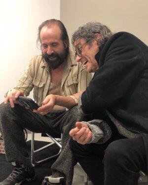 Ashley Reyes Instagram - Some BTS from the penultimate episode of season 3 of @americangodsus.  Shooting this episode holds a very special place in my heart. Watching Ian McShane, Peter Stormare and Crispin Glover work all day, collaborating, laughing... it was surreal to say the least. A long ass day, but a day that will stay with me forever. Hope y’all loved it as much as we loved making it.