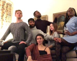 Ashley Reyes Instagram - Taking a trip down memory lane today. Really miss being able to share a bowl of bolognese. @americangodsus @yetide @rickywhittle @brucejlangley @demorebarnes @emilyjanebrowning •
•
•
•
•
•
•
•
•
•
•
•
•
•
•
•
#americangods #americangodsstarz #friendsgiving #thanksgiving #friends #grateful