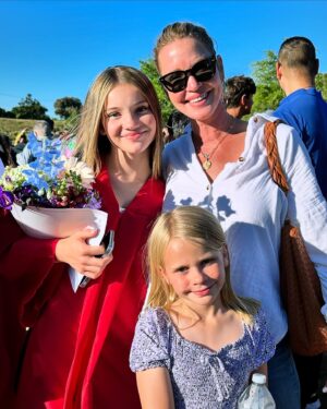 Ashley Scott Instagram - We are so proud of you Ada! You have accomplished middle school, no easy feet. I believe this is going to be a beautiful summer for you and high school an exciting challenge.  Stay focused on striveing for your goals and keep the good ones close. We love you so much.
#8thgradegraduation  #Ada♥️