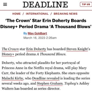 Ashley Walters Instagram - Couldn’t speak on this one until it was certified but it’s official! I have joined Lead Director and Executive Producer Tinge Krishnan as a Series Director of ‘A Thousand Blows’ a brand new original series coming to @disneyplusuk 
I’m looking forward to showcasing what I have to offer from the other side of the camera 🎥. LETS GO!