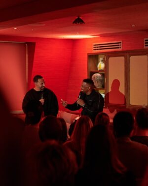 Ashley Walters Instagram - Great night @pavilion.club with @rioferdy5 talking all things life 🙏🏾