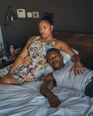 Ashley Walters Instagram - God blessed me with you. My rock. My strength. My everything. VDAY #10
