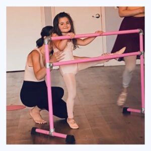 Ashlynn Yennie Instagram - 🩰✨My Tiny Dancer 🩰✨ Viv had her first ballet class this morning and she loved every minute of it! She twirled, glided, galloped and my mama heart couldn’t be happier! I wasn’t sure if she would be ready but she did so well! This was definitely a special moment for me. As I took off her high top and slid her tiny foot into her ballet slipper it took me back to the moment when I was pregnant and found out I was having a girl. I dreamt of taking her to ballet class. She listened, tried new things and followed directions right along with the other little dancers. I love her little spirit so much and could not be more proud 😭🩰✨