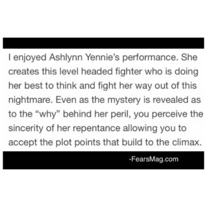 Ashlynn Yennie Instagram - Being an actor is vulnerable. We become other people, capture moments of their lives, then share those moment with the world. Then people watch those moments and tell you if they think it was good or not. Everyone has an opinion but the one that matters most is your own, don’t forget that. Getting reviews is a bizarre part of the business that I have never loved probably because it reminds me of school and being graded on an art project. Art is subjective, as it will always be, and why I love being an artist. 
For the very first time I have been given good reviews for my performance in @antidote_movie ... I still think it’s weird but I am celebrating the small victories as I worked REALLY fucking hard to deliver a good performance. Scroll over to read what others are saying ⚡️🎥🍾 #celebrate #grateful #hardwork