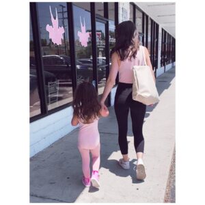 Ashlynn Yennie Instagram - 🩰✨My Tiny Dancer 🩰✨ Viv had her first ballet class this morning and she loved every minute of it! She twirled, glided, galloped and my mama heart couldn’t be happier! I wasn’t sure if she would be ready but she did so well! This was definitely a special moment for me. As I took off her high top and slid her tiny foot into her ballet slipper it took me back to the moment when I was pregnant and found out I was having a girl. I dreamt of taking her to ballet class. She listened, tried new things and followed directions right along with the other little dancers. I love her little spirit so much and could not be more proud 😭🩰✨