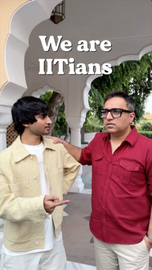 Ashneer Grover Instagram - We are IITians, of course hum kuchh to aisa karenge jisse logo ko lage degree waste kar rahe hai :)