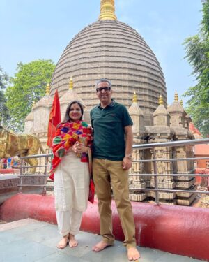 Ashneer Grover Instagram - Maa Kamakhya temple in Guwahati is always a blessed experience ! #maakamakhya