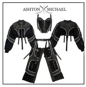Ashton Michael Instagram - 🐾 EVE 🐾 
.
Whos that girllllll !?!? ….@therealeve Performing in custom Ashton Michael harness bomber , corset & chaps at “cross the tracks” festival in UK . 
.
Styled by @aleherself 
.
.
#ashtonmichael #therealeve #eve