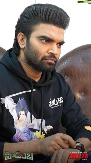 Ashwin Babu Instagram - The extremely talented anchor and actor @pradeep_machiraju has an unexpected visitor from #HIDIMBHA 🤗🎭

Releasing In Theaters On July 20th 🔥

#HidimbhaFromJuly20 💥

@actorashwin @nanditaswethaa @aneelkanneganti @vikasbadisa @rajasekardop #GangapatnamSridhar #SVKCinemas @AnilSunkara1 @akentsofficial @oak_entertainments @jungleemusicsouth