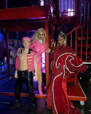 Asia O'Hara Instagram - 42nd street meets gentlemen prefer blondes meets victor/victoria !