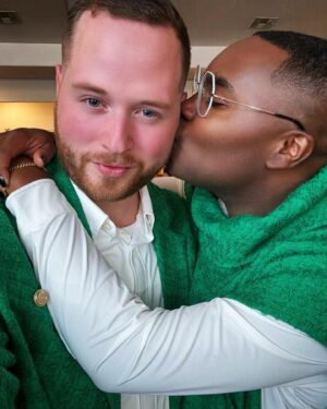 Asia O'Hara Instagram - Last night was a blast, celebrating the nuptials of @cdalley and @mrmarktheshark 💚