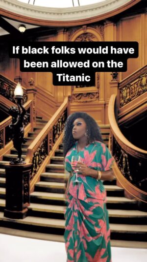 Asia O'Hara Instagram - If black folks would have been allowed on the Titanic