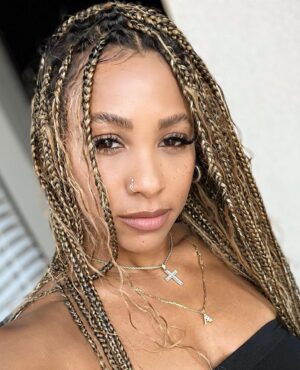 Asia'h Epperson Instagram - Never needed a filter. My spirit is the true beauty.✨🙏🏽❤️
• #nofilter  #itsthegodinme 
•
•
Braids- @woc.hair  I love them!! Thank you!! ❤️🙌🏽