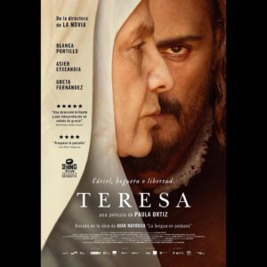 Asier Etxeandia Instagram - HABEMUS CARTEL 
@teresapelicula 
@portimarti 
@gretafernandez 
Una película de @p_a_u_l_a___o_r_t_i_z
