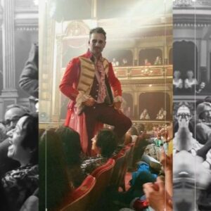 Asier Etxeandia Instagram - Cuando la simbiosis con el público desemboca en complicidad...se produce la magia by @mariancliment
#carisma #talento #fuerza #provocación #emoción #entrega #deleite