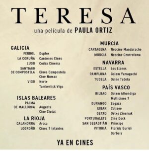 Asier Etxeandia Instagram - Que se llenen los cines , que se eleven los corazones y despierten las mentes .
 
@teresapelicula 
@p_a_u_l_a___o_r_t_i_z 
@portimarti 
@gretafernandez 
@asieretxeandia