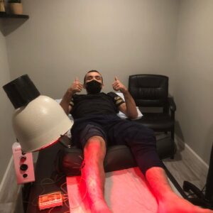 Askar Askarov Instagram - Thank you guys for the treatment @thrivespineandsportsrehab