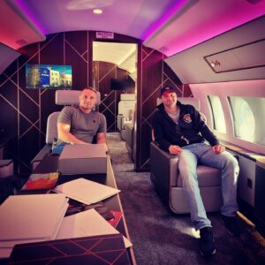 Askold Zapashnyy Instagram - 🇷🇺 Впервые удалось побывать на авиасалоне "МАКС 2021". Спасибо организаторам, пригласившим нас с братом и членов наших семей. Когда и где еще за один день можно увидеть столько военной и гражданской авиатехники, восхититься показательными выступлениями асов высшего пилотажа, посидеть в кабине боевого "МИГ-35" и почувствовать себя пилотом за штурвалом новейшего истребителя "Checkmate" (Шах и Мат)? Море впечатлений и гордость за нашу страну.
🇬🇧 For the first time we are managed to visit the "MAKS 2021" aviasalon. Thanks to the organizers who invited me and my brother together with our family members. When and where else in one day can you see so many military and civil aircraft, admire the demonstration performances of aerobatic aces, sit in the cockpit of a combat "MIG-35" and feel like a pilot at the helm of the newest fighter "Checkmate"? A lot of impressions and pride in our country.
#макс2021 #авиасалон #москва #россия #первымделомсамолёты #запашные #семейныйпоход #гордость #самивыстранабензоколонка #maks2021 #aviasalon #aircrafts #moscow #russia #zapashnybrothers #askold #edgard