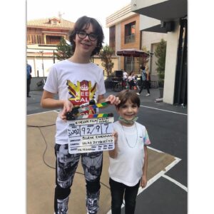 Ata Berk Mutlu Instagram - Yeni sinema filmimiz. 😇❤️ #MasalDiyarı ilk günümüz... #Set #AbiliKardeşli