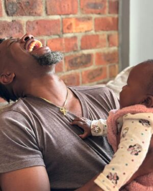 Atandwa Kani Instagram - Today I met the most perfect baby, so cute, so energetic, so happy… @miss_hlalele you are the most amazing mother ever!! I want my babies to be exactly like “Amo”… I’m SO proud of the mother you are… Tha k you for your heart, your love, your friendship and you beautiful baby… #UncleDaddy