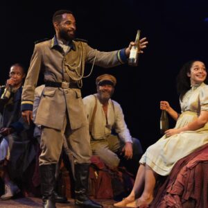 Atandwa Kani Instagram - “OTHELLO” opens tonight at the @baxtertheatre … 
What a Ride!! What a Rush!!
The proof is in the pudding, “Blessèd Pudding”..